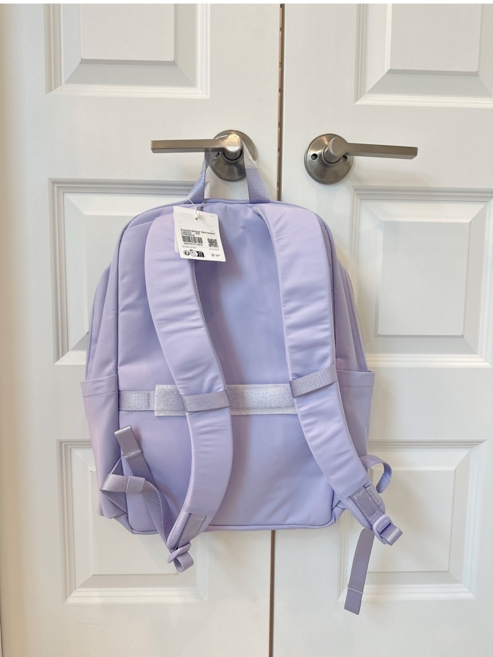 NWT Everywhere Backpack *Metal Hardware Lavender Frost /Gold 22 L - Picture 7 of 8